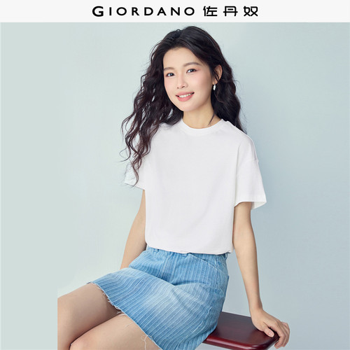 佐丹奴T恤女小高领气质小衫