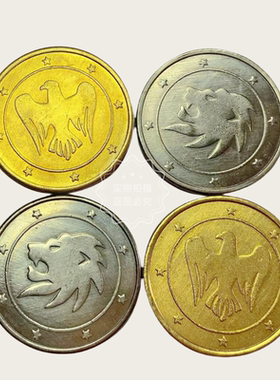 战争雷霆银狮币金鹰币玩具BVVD的最该死的货币可把玩服电子徭役