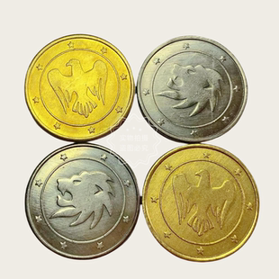 战争雷霆银狮币金鹰币玩具BVVD的最该死的货币可把玩服电子徭役