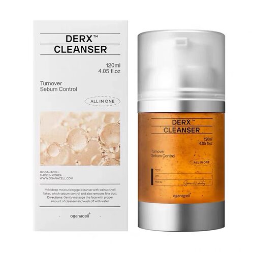 奥嘉娜核桃洁面泡沫derx cleanser韩国院线奥加纳oganacell洗面奶