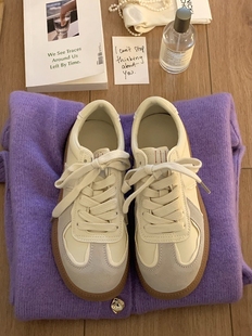 Opening韩国女鞋 ｜谁能拒绝一双奶油杏色的德训鞋啊颜色太好看了