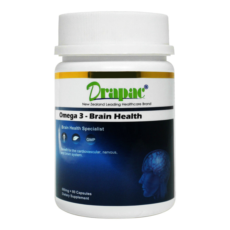 新西兰进口直邮深海护脑鱼油胶囊