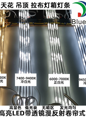 蓝景漫反射低压12V高亮防水广告门头招牌灯箱软膜天花透镜卷帘灯