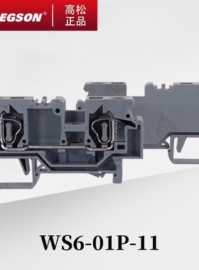 D-WS6-PE-01P-11-1C-00AH/00ZH高松DEGSON导轨式接线端子凤凰ST6
