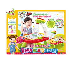 Холст для рисования 韩国直邮小豆子投影画画神器涂色画板家用kongsuni绘画仪机桌玩具