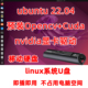 nvidia驱动 linux系统U盘安装 cuda opencv 即插即用乌班图 ubuntu