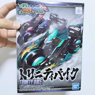 日版万代SD三国创杰传托里尼提摩托车手办原装拼装模型BB战士摆件