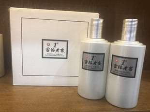 包邮整箱6瓶 新版桂花标富裕老窖白酒 1号38度浓香型 500毫升*6瓶