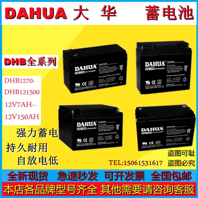 DHB12蓄电池DAHUA大华