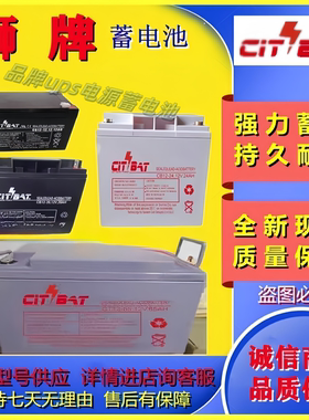 CITBAT狮牌蓄电池CB12-12 CB12-24 CB12-38 CB12-17 CT12-65 CT12
