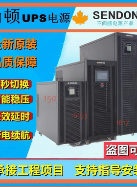 SENDON山顿不间断UPS电源SD1KNTB  1KVA900W标机单进单出内置电池