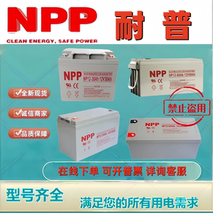 NPP耐普蓄电池NP12-100 NP12-65 NP12-38 NP12-40 NP12-45NP12-24