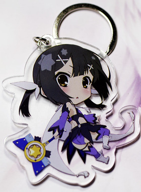 包邮 FateGO 魔法少女伊莉雅卫宫朔月美遊双层亚克力匙扣挂件