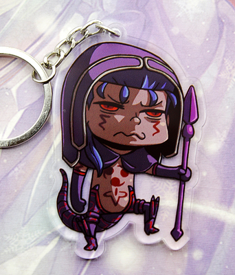 包邮FateGO愚人节黑化库丘林狗哥狂战士亚克力锁匙钥匙扣挂件