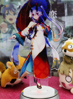 包邮FateGO 三周年fes2019英灵旅行礼装巴御前亚克力摆件立板牌绘