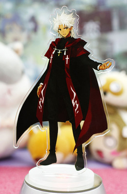 包邮 FateGO FA伪传英灵ssr天草四郎透明发光亚克力摆件立牌立绘