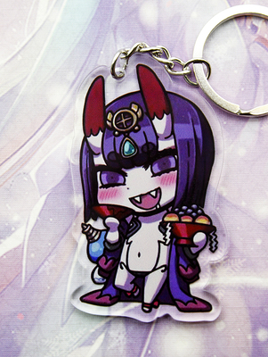 愚人节透明小挂件酒吞童子包邮