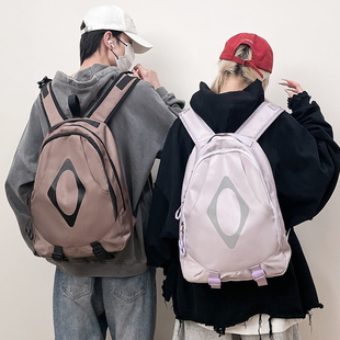 MSCHF韩国设计24春夏RHOMBUS MOUNTAIN反光菱形logo双肩背包