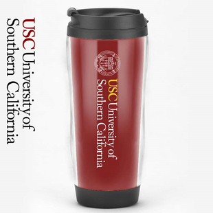 南加州大学USC周边定制美国名校纪念品礼品水杯子咖啡杯