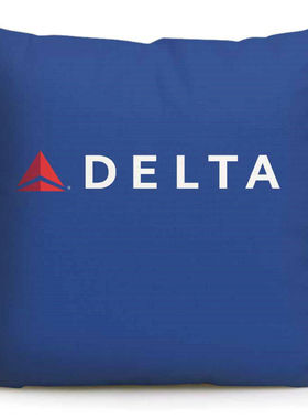 达美航空Delta AirLines纪念品沙发抱枕定制赠品礼品周边枕头靠枕