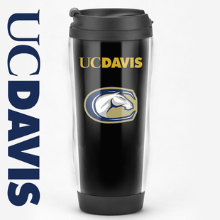 加州大学戴维斯分校UC Davis周边定制美国名校纪念品水杯子咖啡杯