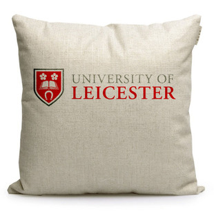 莱斯特大学纪念品Leicester周边英国留学沙发靠垫靠枕简约抱枕