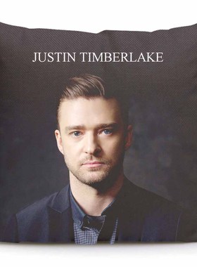 贾斯汀汀布莱克Justin Timberlake周边明星签名纪念品同款抱枕