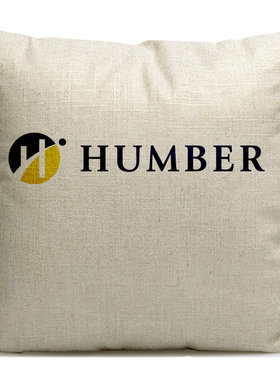 汉博学院纪念品加拿大Humber College周边定制学生靠垫沙发抱枕