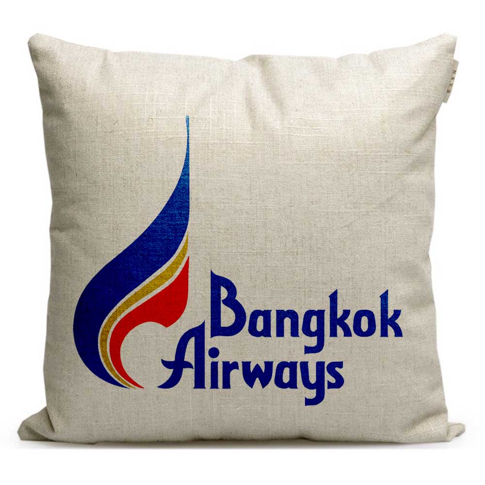 曼谷航空bangkok airway纪念品马航沙发抱枕定制旅游赠品礼品枕头