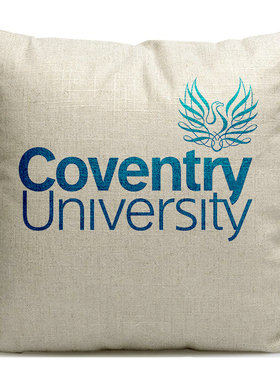 考文垂大学纪念品英国留学礼品周边定制沙发靠枕靠垫抱枕Coventry