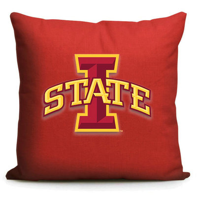 美国名校礼品 爱荷华州立大学周边定制沙发靠垫抱枕Iowa State