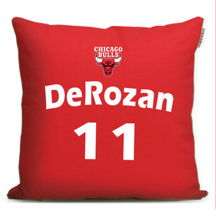 德罗赞DeRozan公牛队11号球星抱枕周边球迷纪念品礼物沙发靠垫