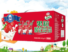 伊利优酸乳果粒饮品芒果味规格酸奶1