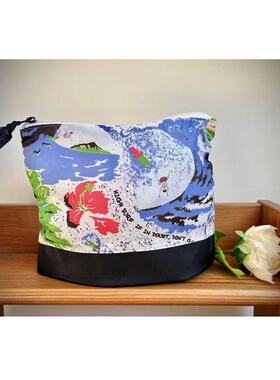 68包邮｜稀有少量小众户外运动勇敢自由冲浪防水底座手拎收纳包