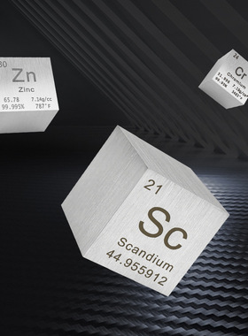 高纯钬Ho稀有元素金属立方体化学元素周期表热卖科学实验材料