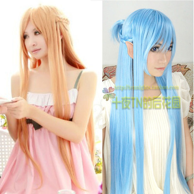 taobao agent Ten Night TN Jiecheng Tomorrow Nai Blue Wizard Light Golden Brown Sword Art Online Asuna cos wig