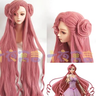 十夜寓言 玫瑰网烟粉动漫鲁鲁修C.C朱雀尤菲米亚尤菲米娅COS假发