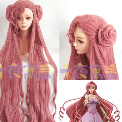 十夜寓言 玫瑰网烟粉动漫鲁鲁修C.C朱雀尤菲米亚尤菲米娅COS假发