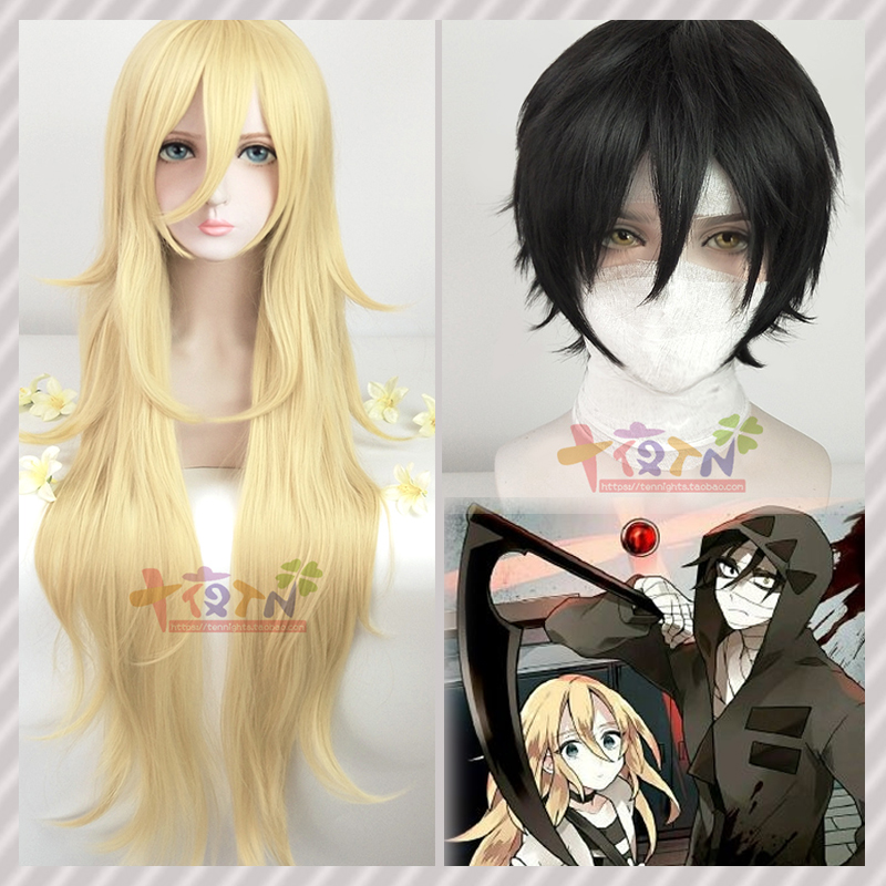 十夜TN 杀戮天使杀戮天使 艾札克 瑞吉儿COS假发