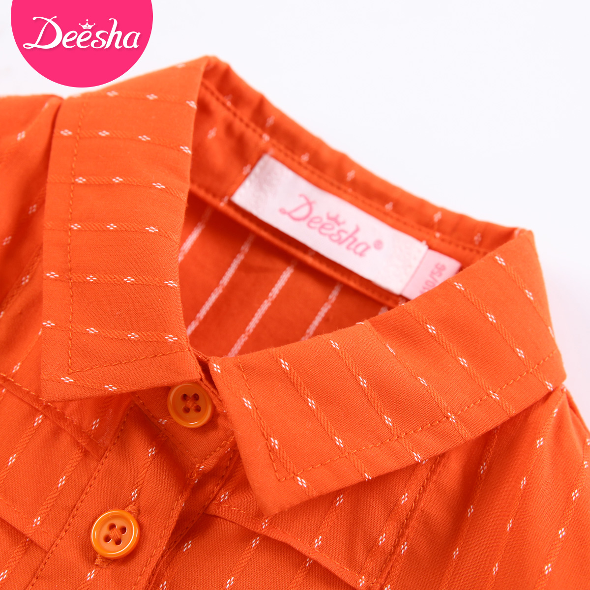 Chemise fille DEESHA à manche longue - Ref 2084802 Image 3