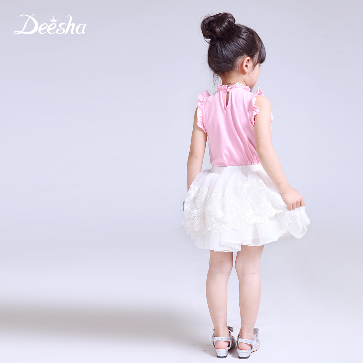 Jupe fillette DEESHA en nylon - Ref 2049540 Image 3