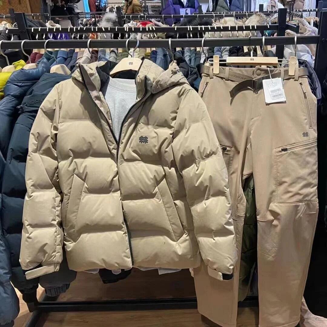 韩国直邮连帽羽绒服休闲百搭外套