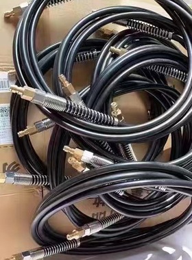 日昊款焊丝送丝管 黄色快插座 铜插头 加粗送丝管