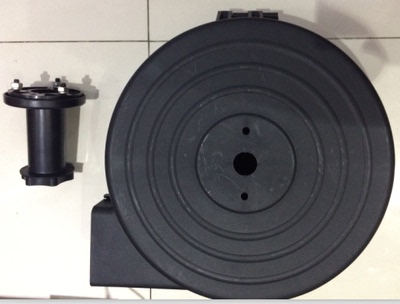 黑色加厚型通用送丝盘罩尼龙材质焊丝盘罩 气保焊丝盘阻尼轴