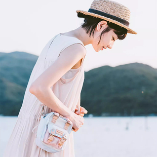 香港Doughnut甜甜圈迷你tiny斜挎包单肩包小手机包男女包随身包