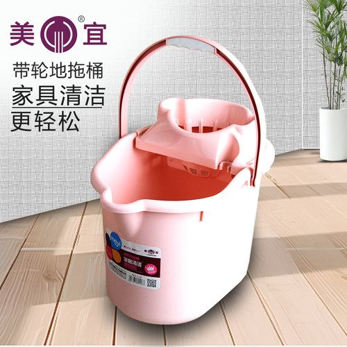 拖把桶家用手动墩布脱水拧干