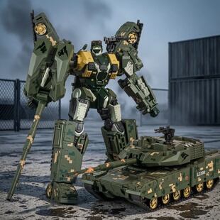 博武堂 国风变形机甲手办模型 山狮-96B 15式轻型坦克-猎风锐豹