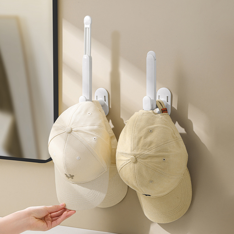 L型伸缩挂钩免打孔可转向