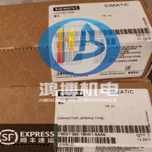 6ES7392-1AJ00/1AM00/1BJ00/1BM01-0AA0西门子20针 40针PLC连接器