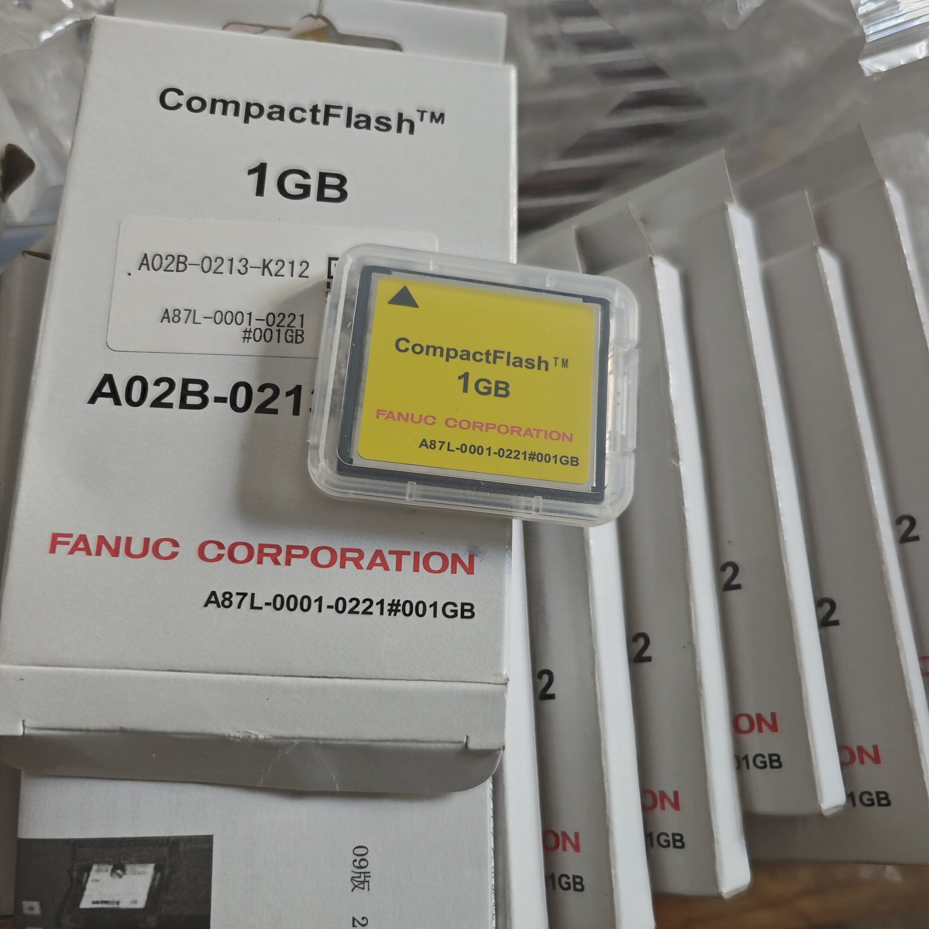 FANUC系统原装内存卡1G  A87L-0001-0215 发那科cf卡0001-0221